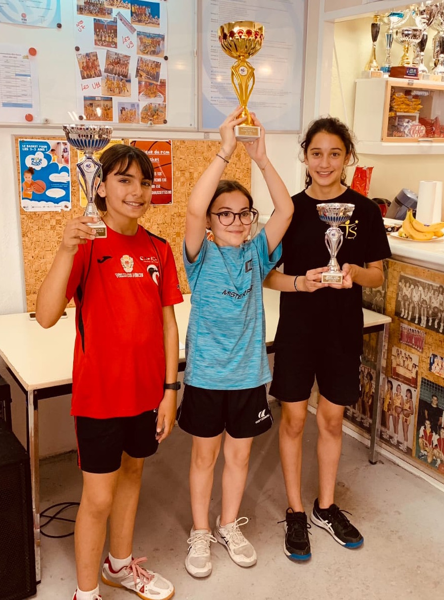 Podium Minimes Filles