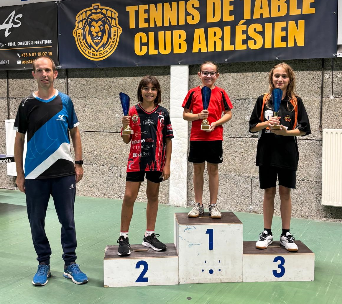 Podium Minimes filles